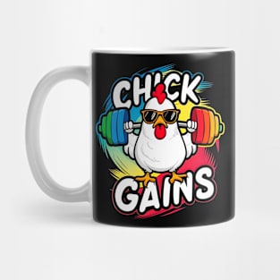 Chick Gains | Funny t-shirt Mug